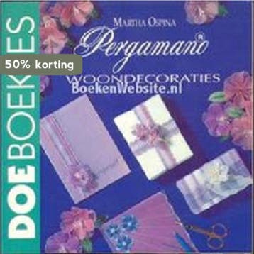 Pergamano woondecoraties / Doeboekjes - M. Ospina, Verzenden, Gelezen, M. Ospina