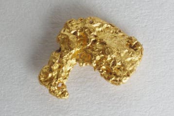 Goud Pépite uit Suriname of Frans-Guyana 0,586 gram- 0.59 g