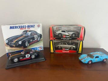 Bburago - Speelgoedauto Mercedes-Benz 300SL / Dodge Viper, Nieuw