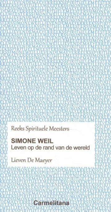 Simone Weil | Lieven De Maeyer | Nieuw, Boeken, Ophalen of Verzenden, Nieuw, Lieven De Maeyer