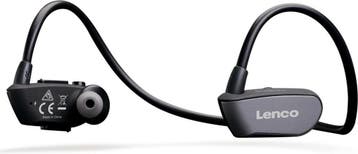 Bone conduction headphone - Sport oortjes - Zwart - Lenco -, Verzenden, Zo goed als nieuw