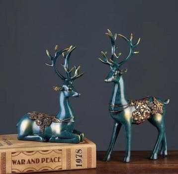 Decoratief ornament - Gracieuze Bosgeesten