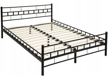 Zwart Bed 180x200 | Modern | A-kwaliteit, Verstelbaar, Zwart, Ophalen of Verzenden, Overige maten