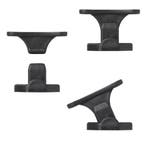 ProPlus Deurvanger scharnierend - zwart - 2-delig - flexi..., Ophalen of Verzenden, Nieuw