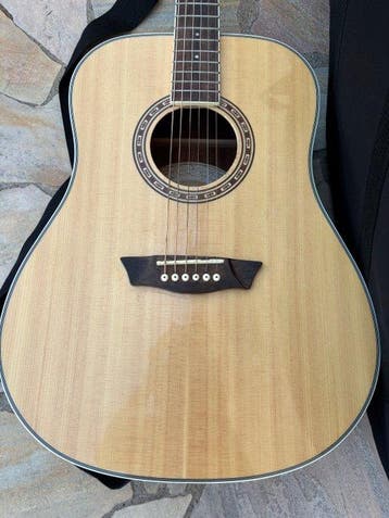 Washburn - WD7S-A - - Dreadnought gitaar (Zonder, Muziek en Instrumenten, Snaarinstrumenten | Gitaren | Akoestisch, Nieuw