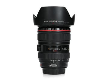 Canon EF 24-105mm f/4 L IS USM - Zoomlens - 1 jaar garantie, Ophalen of Verzenden, Zo goed als nieuw