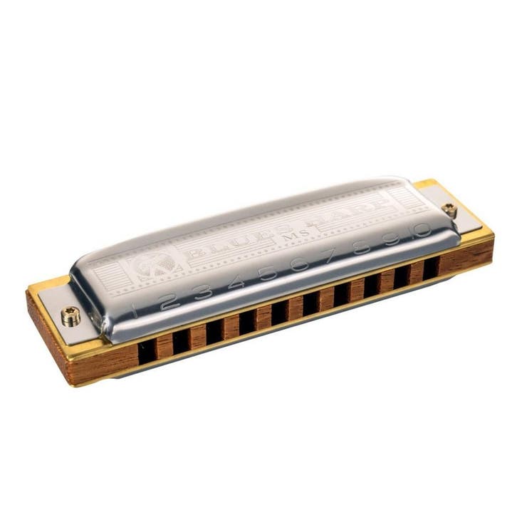 Hohner Mondharmonica, Blues Harp MS, in toonsoort C, Muziek en Instrumenten, Blaasinstrumenten | Mondharmonica's, Diatonisch, Met koffer of doosje