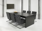 Vergadertafel rechthoek Manager | B220xD100cm, Nieuw in verpakking