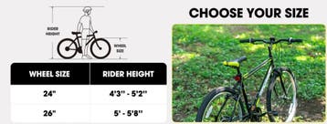 Mountainbike 24/26 Inch – 21 Versnellingen Staal Frame, Verzenden, Nieuw