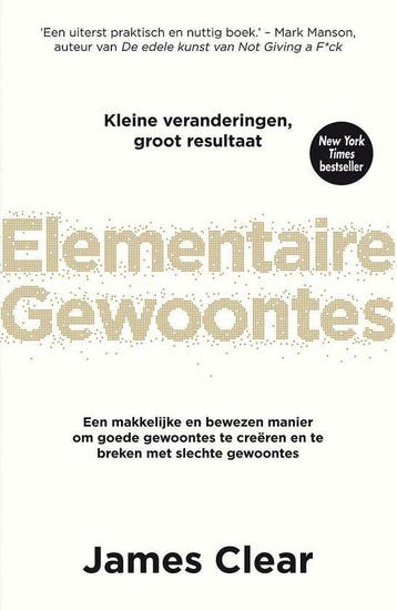 9789400511415 Elementaire gewoontes James Clear, Boeken, Verzenden, Nieuw, James Clear