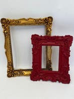 Lijst (2) - Hout, Hars - Door Marcos, Antiek en Kunst, Curiosa en Brocante