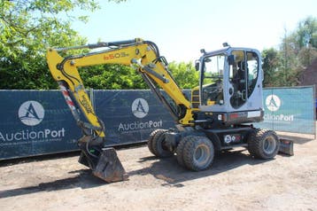 Veiling: Wielgraafmachine Wacker Neuson 6503 Diesel 2015, Zakelijke goederen, Ophalen, Graafmachine