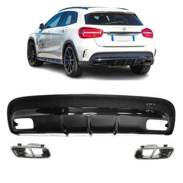 Diffuser | geschikt voor Mercedes-Benz | GLA-klasse 2014-202, Verzenden, Nieuw, Mercedes-Benz