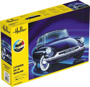 Heller 56795 STARTER KIT Citroen DS 19 Bouwpakket Schaal, Verzenden, Nieuw, Overige typen, Overige merken