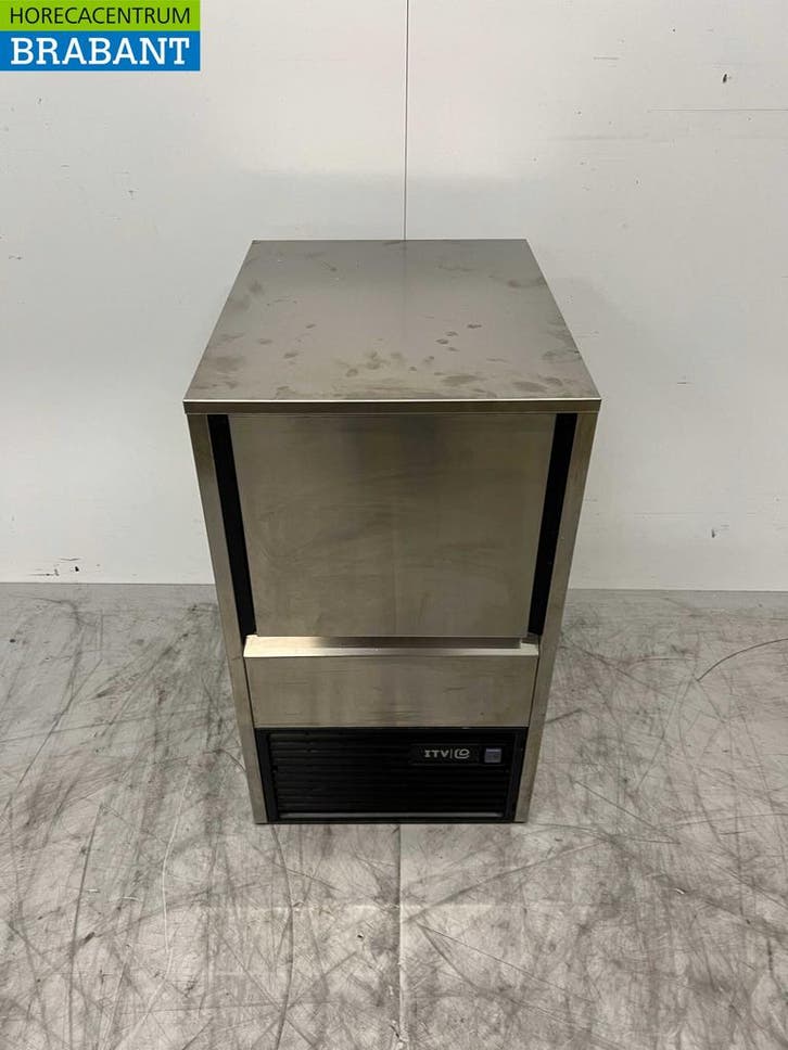 RVS ITV Quasar ijsblokjesmachine ijsklontjesmachine 40 kg, Zakelijke goederen, Horeca | Keukenapparatuur, Gebruikt, Ophalen of Verzenden