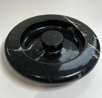 Asbak - Marmer - Marmo Marquina-marmer