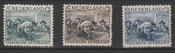 Postzegels Nederland 1930 Rembrandt-zegels NR.229-231 (1699), Verzenden, T/m 1940, Postfris