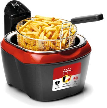 Frituurpan 3L FriFri Initiation F918RR2 | 3200W | Koude Zone, Witgoed en Apparatuur, Ophalen of Verzenden, Zo goed als nieuw