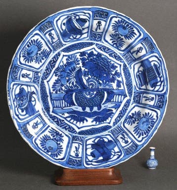 Wanli (1573-1619) - Schotel - Large Jardinière filled with