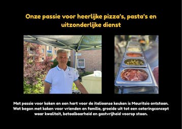 Pizza en Pasta catering – vers bereid bij jou op locatie, Cateraar