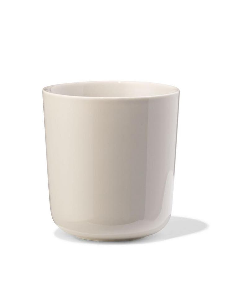 HEMA Mok KNAP new bone grijs 2+1 gratis, Huis en Inrichting, Keuken | Servies, Nieuw, Verzenden