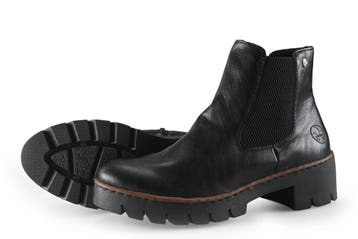Rieker Chelsea boots in maat 39 Zwart, Kleding | Dames, Verzenden, Zwart, Overige typen, Zo goed als nieuw