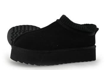 Colors of California Pantoffels in maat 41 Zwart, Verzenden, Zwart, Zo goed als nieuw, Pantoffels of Sloffen