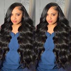 Lijmloze Pruik Menselijk Haar Klaar Om Kanten Peruaanse Body, Verzenden, Nieuw