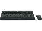 Logitech MK545 Advanced - Draadloos Toetsenbord met Muis -, Computers en Software, Toetsenborden, Verzenden, Zo goed als nieuw