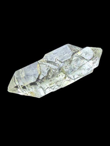 regenboog-Herkimer-diamant Zeldzaam en volledig schoon stuk., Verzamelen, Mineralen en Fossielen