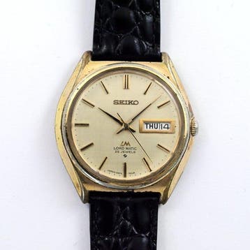 Seiko - LordMatic 25 Jewels Vintage Watch SGP Gold Automatic