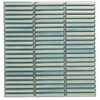 Wand Mozaïek Tegels Kitkat Factory Keramiek Lichtgroen -..., Doe-het-zelf en Verbouw, Tegels, Nieuw, Ophalen of Verzenden, 20 tot 40 cm