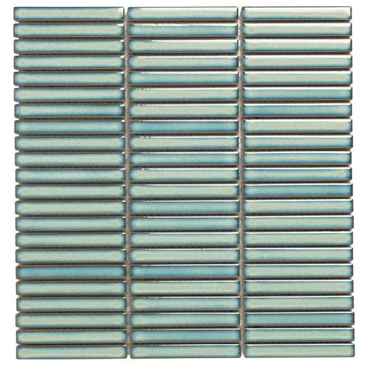 Wand Mozaïek Tegels Kitkat Factory Keramiek Lichtgroen -..., Doe-het-zelf en Verbouw, Tegels, 20 tot 40 cm, 20 tot 40 cm, 10 m² of meer