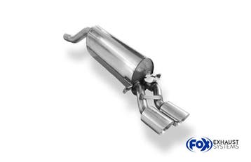 FOX Seat Ibiza V - KJ einddemper met uitlaatklep - 2x76 type, Verzenden, Nieuw