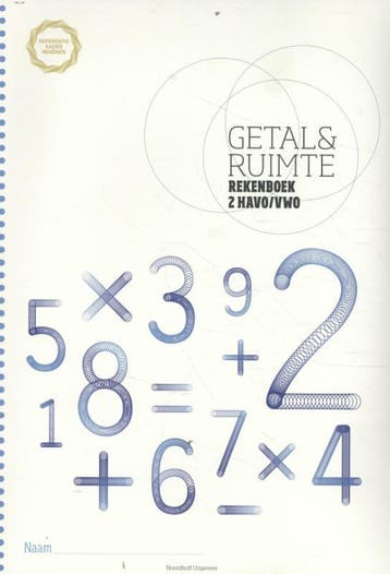 2 havo/vwo / Getal en ruimte / rekenboek - L.A. Reichard, Verzenden, Gelezen, L.A. Reichard