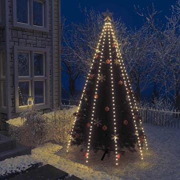 vidaXL Kerstboomverlichting met 400 LEDs net 400 cm, Verzenden, Nieuw, Kunststof