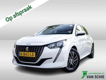 Peugeot 208 | Zakelijke Lease v.a. €184.66 pm, Automaat, Stof, Gebruikt, Euro 6
