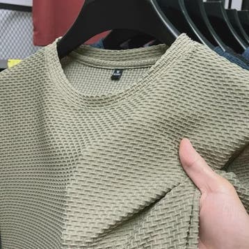 Heren T-shirt Korte Mouw Bamboe Ice Silk - Zomerse Casual Sl