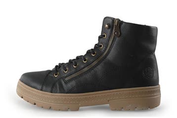 Rieker Snowboots in maat 41 Zwart, Verzenden, Zwart, Snowboots, Zo goed als nieuw
