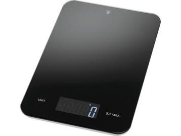 Veiling - WMF digitale keukenweegschaal zwart 5 kg/1 g, Witgoed en Apparatuur, Weegschalen, Nieuw