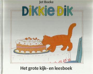 Dikkie Dik - Het grote kijk - en leesboek, Boeken, Verzenden, Gelezen