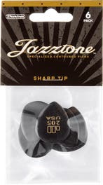 Jim Dunlop 477P205 JD Jazztone 205 plectrum 2.00 mm 6-pack, Muziek en Instrumenten, Ophalen of Verzenden, Nieuw, Elektrische gitaar