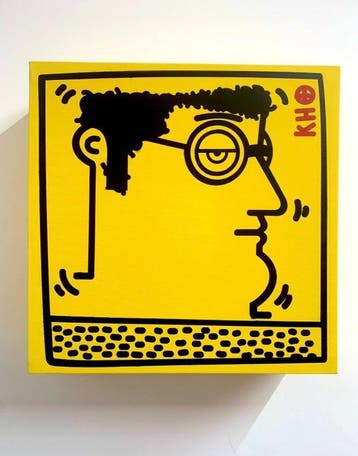 IABO - Untitled (Portrait of K. Haring)