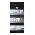 Gacia groepenkast 3 fase 10 groepen + kookgroep + kracht, Doe-het-zelf en Verbouw, Elektra en Kabels, Ophalen of Verzenden, Nieuw