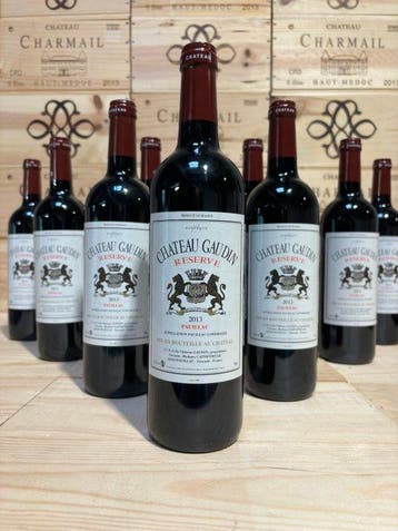 2013 Château Gaudin Réserve - Pauillac Grand Cru - 12, Nieuw