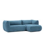 Loungebank Veendam - loungebanken - Blauw, Nieuw, 125 tot 150 cm, Stof, 250 tot 300 cm