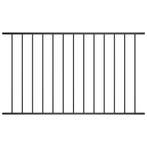 vidaXL Schuttingpaneel Woerden gepoedercoat staal 1,7x1 m, Verzenden, Nieuw, IJzer, 1 tot 2 meter