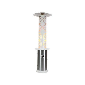 Blooboost Terrasverwarmer 11.000W Gas - Wit, Tuin en Terras, Verzenden, Nieuw