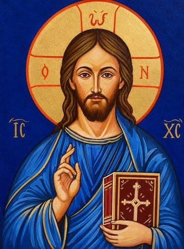 M. Palumbo (XX) - Icona Sacra - Cristo il Pantocratore - 30
