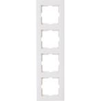 KOPP - Afdekraam - Athenis HK07 - 4-voudig - Helder Glans, Doe-het-zelf en Verbouw, Elektra en Kabels, Ophalen of Verzenden, Nieuw